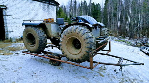 Прицеп МЗСА 817733 на колесах R16