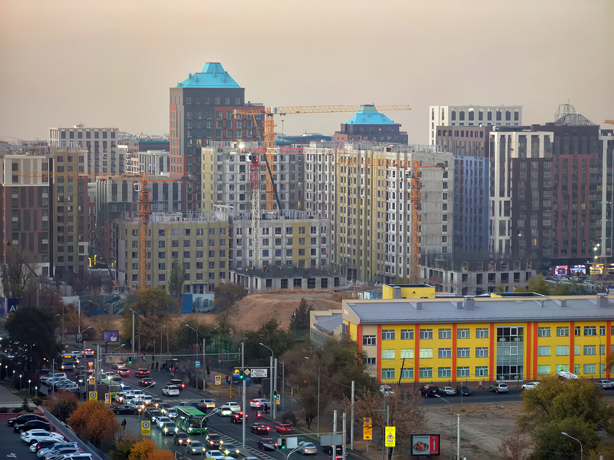 Алматы. Казахстан. Октябрь 2022