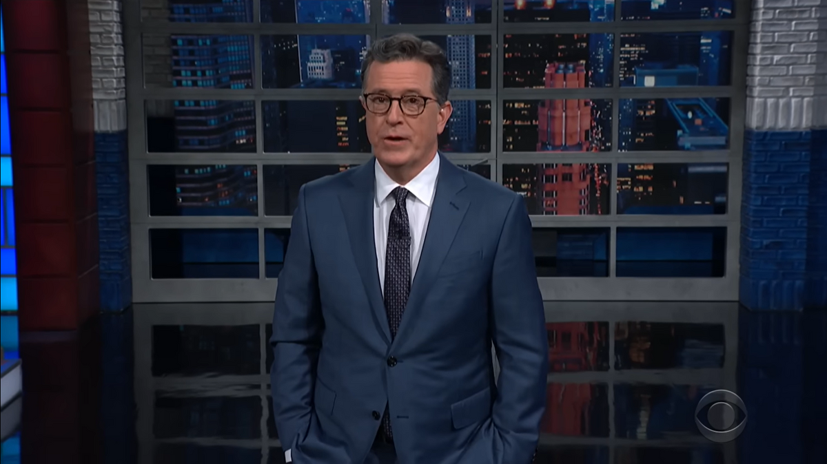    Ведущий The Late Show Стивел Колберт © The Late Show with Stephen Colbert