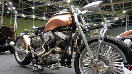 Harley-Davidson Shovelhead на рессорах