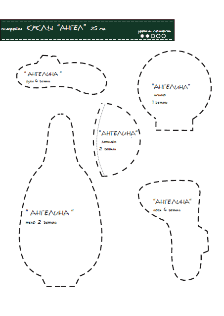 выкройка АНГЕЛЫ