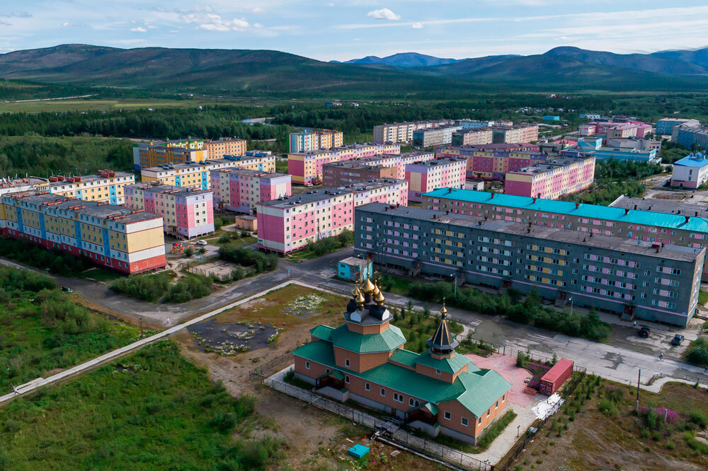 Г Певек Чукотский автономный округ