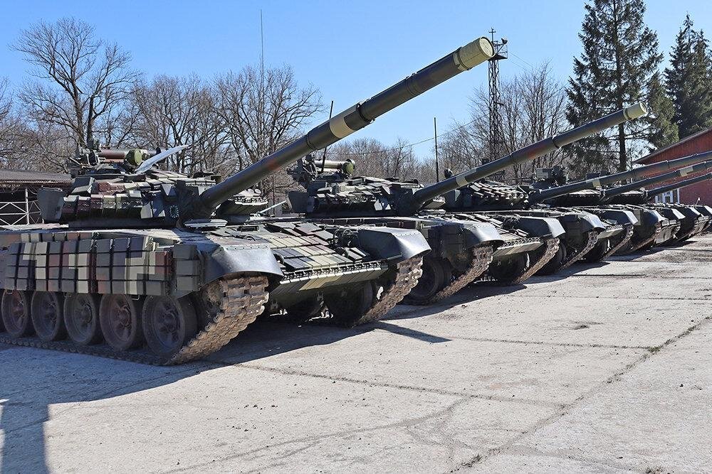 Т-72-А, переданные Украине