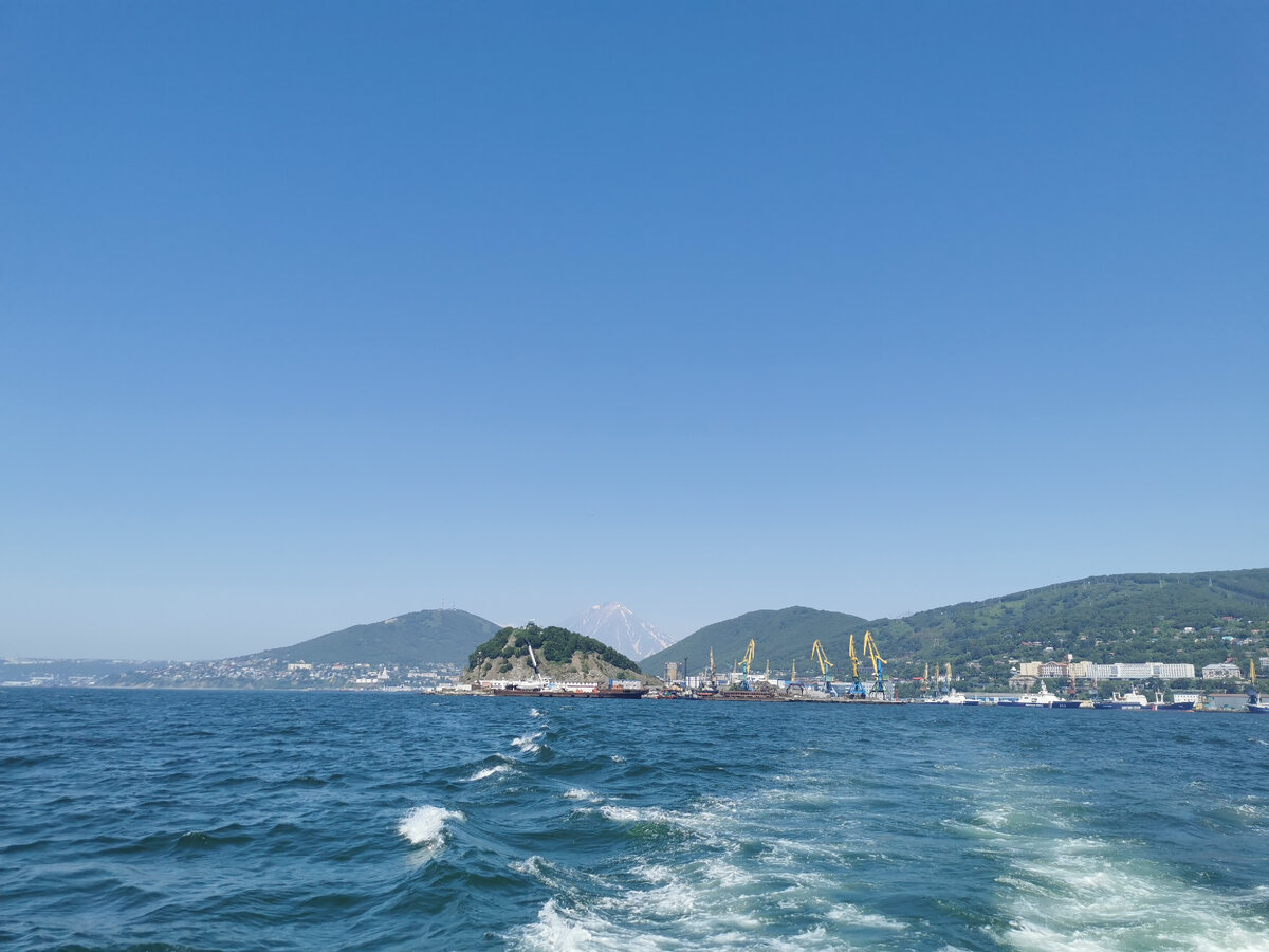 На Камчатке существует большой выбор морских экскурсий на любой вкус и кошелёк, самыми популярными из них являются морские прогулки к острову Старичков и к бухте Русская. Мы выбрали первый вариант, менее продолжительный (6 часов против 11 к бухте Русская). Прогулка проходила на небольшом комфортном катере, кроме экипажа из трёх человек было ещё около 12 посетителей. 