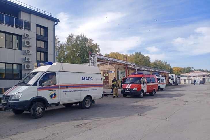 © Фото с места ЧП предоставлено ГУ МЧС по НСО📷
