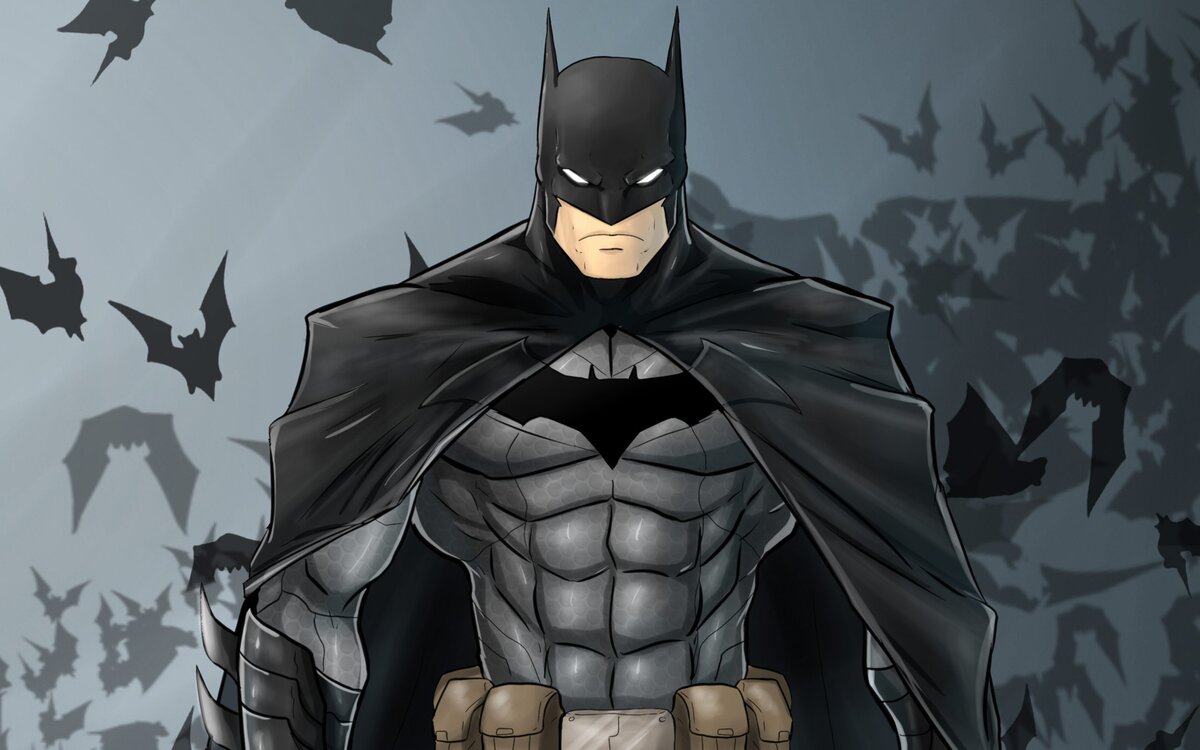 ND Play Набор масок с ушами Batman 6 шт. - aqua-designs.ru