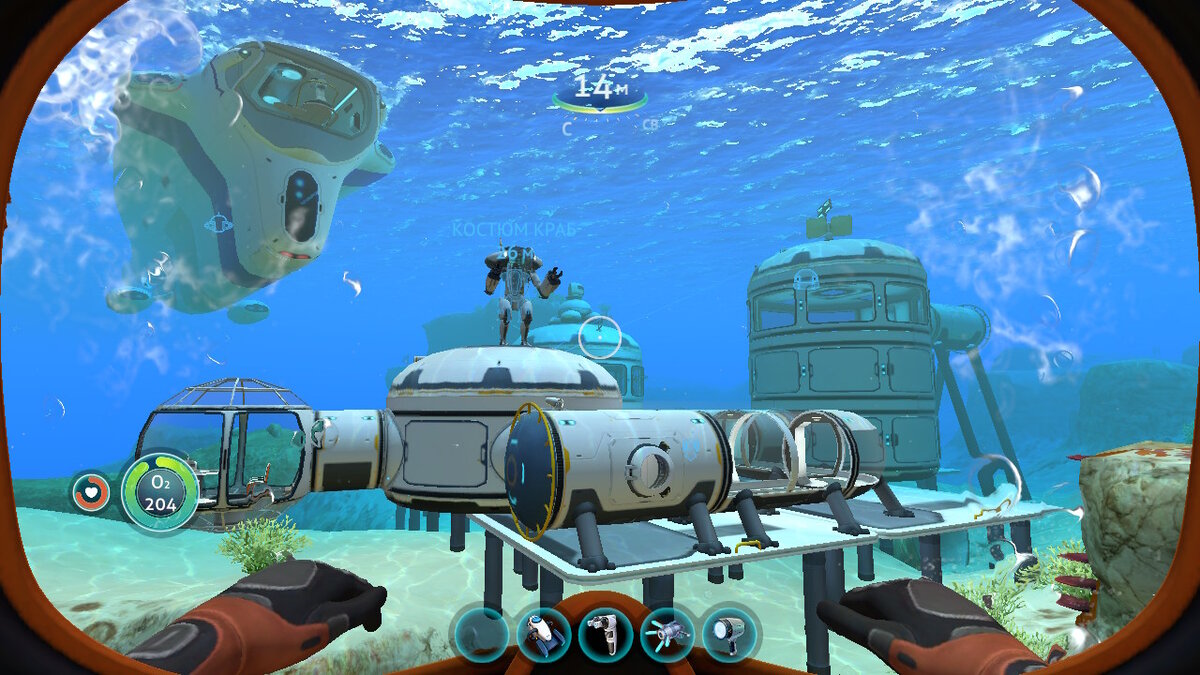 Subnautica на Nintendo Switch