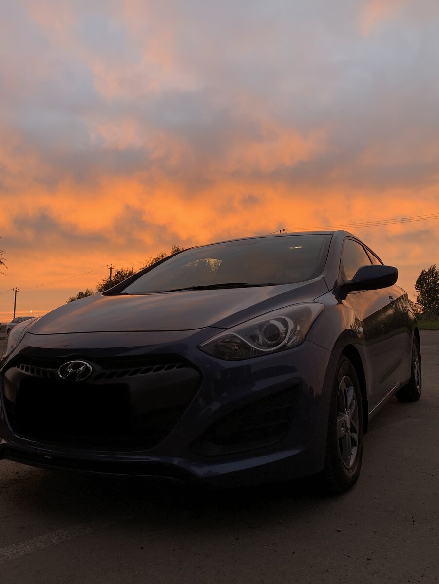 Hyundai i30 cupe. Автомобиль в данный момент в моей владении.