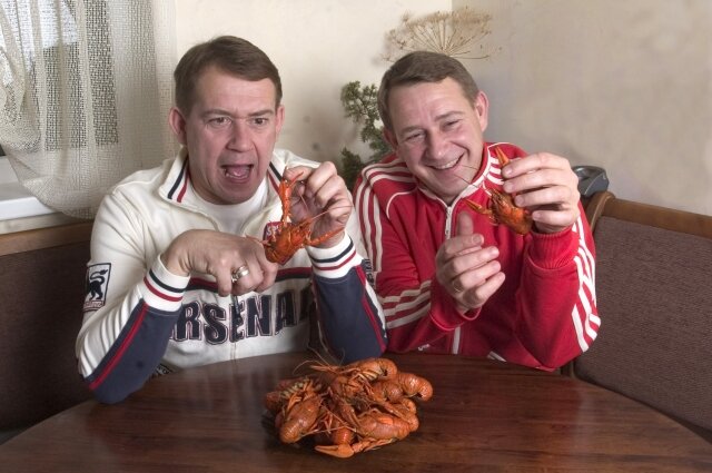    Александр (справа) и Валерий Пономаренко. Фото:  www.globallookpress.com/ Natalya Loginova