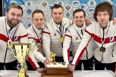    Сборная Московской области на Кубке России по керлингу ©пресс-служба министерства физической культуры и спорта Московской области
