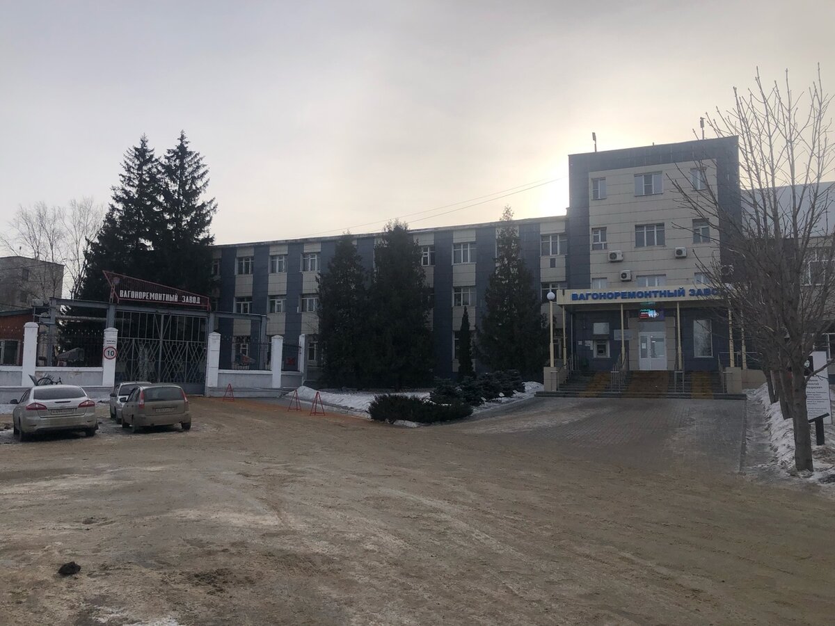 Тамбов, проходная ТВРЗ