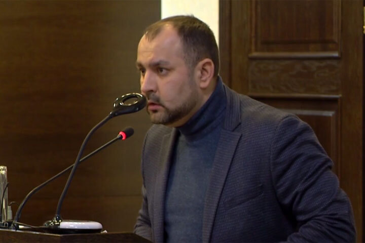 Скриншот онлайн-трансляции заседания правительства РХ, vk.com/konovalov1917 