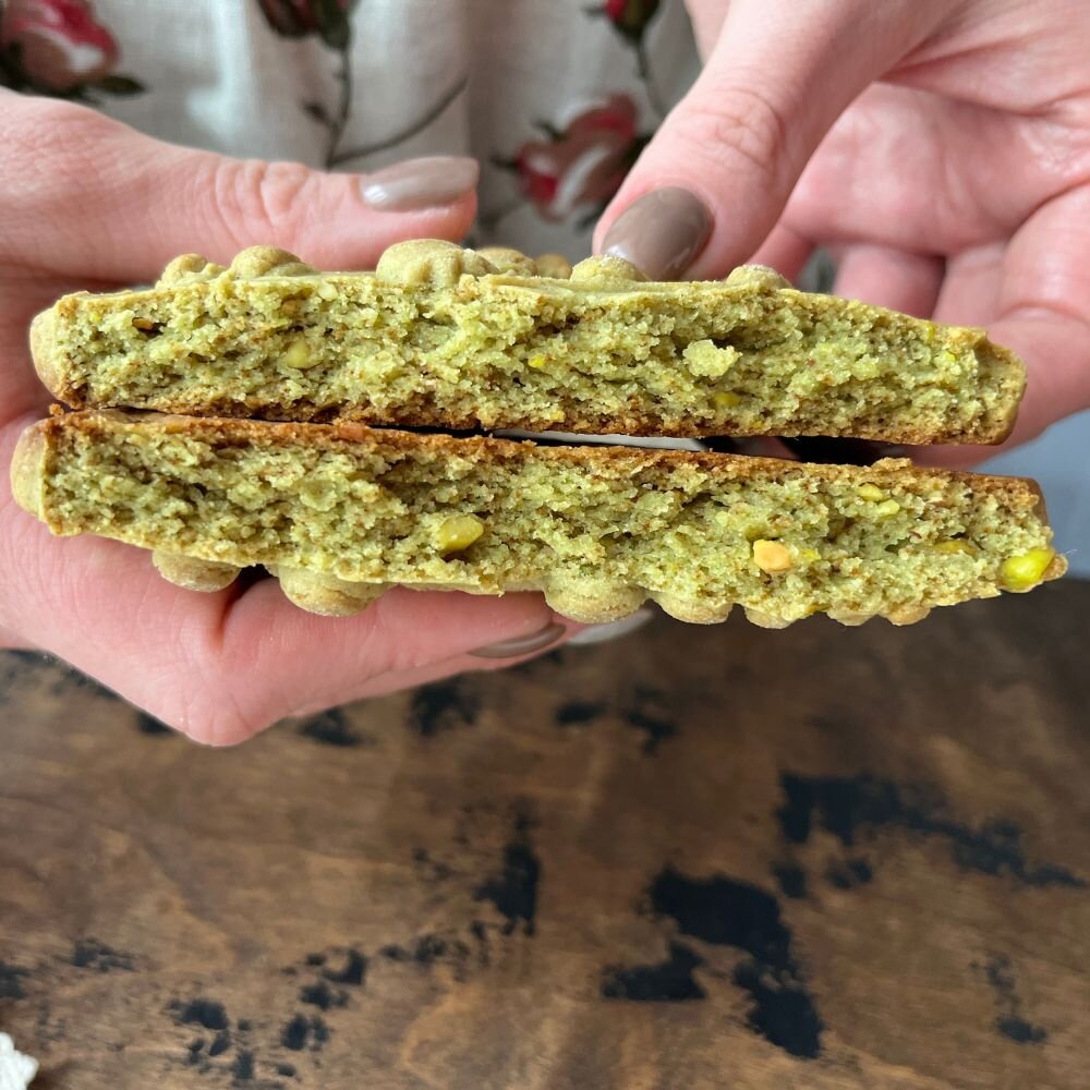 Домашний печатный пряник с фисташками