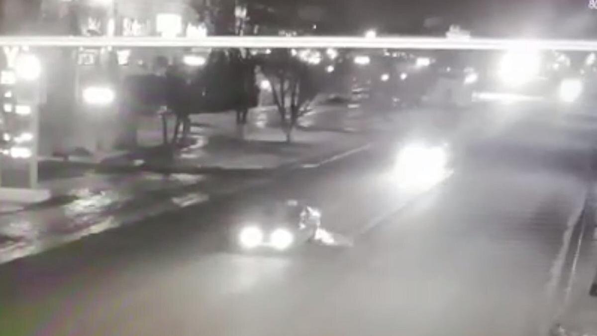    Момент столкновения авто:instagram.com/policebqo