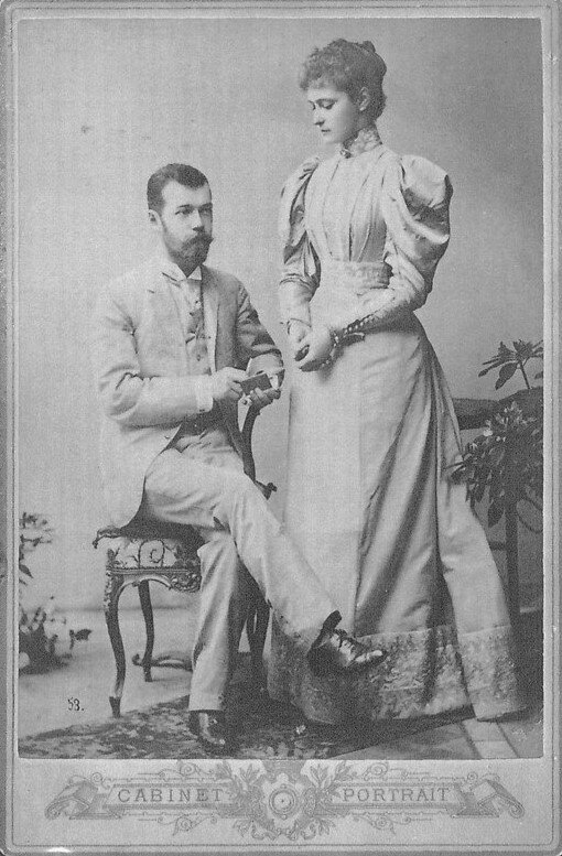 Император Николай II и императрица Александра Федоровна. 1890-е гг.