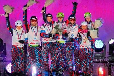    Спортсмены Подмосковья на «Кубке чемпионов» по фристайлу © Пресс-служба Министерства физической культуры и спорта Московской области