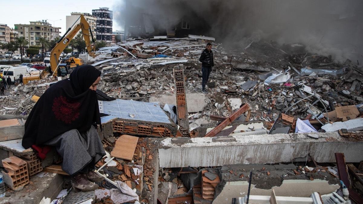    Землетрясение в Турции:Burak Kara/Getty Images
