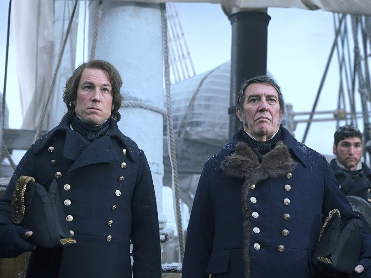 Кадр из сериала «Террор», 2018-2019 годы, режиссеры Эдвард Бергер, Майкл Леманн