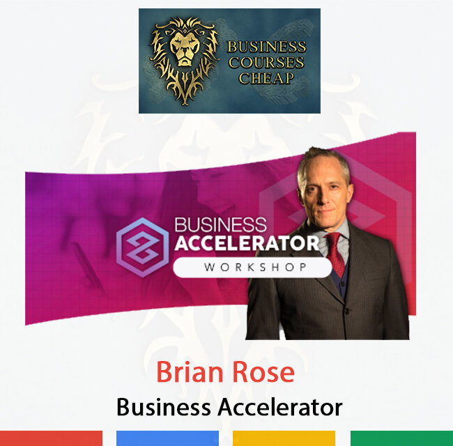 BRIAN ROSE - BUSINESS ACCELERATOR  HI GUYS!
THANKS For Watching My Post! SELLING BUSINESS courses for CHEAP rates. Best Prices For The Best Courses! Any Proofs Greetings. HOW TO DO IT:
1.