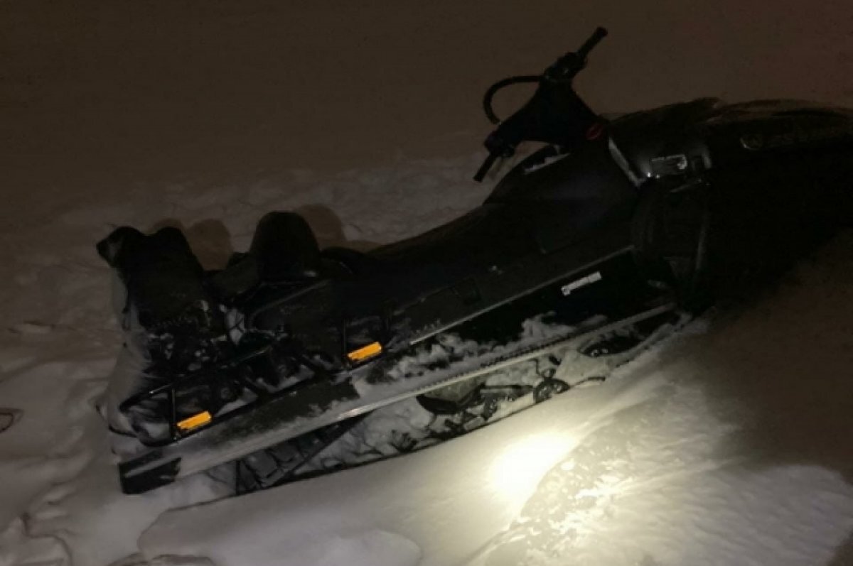    ЧП на Каме: в Татарстане опрокинулся снегоход с людьми