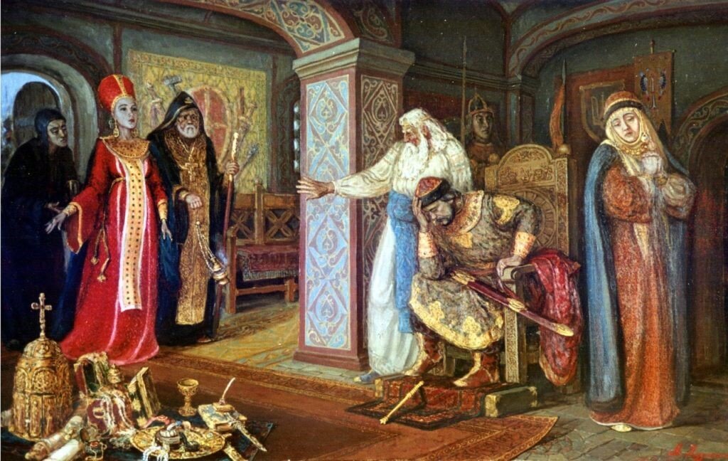 Н.И. Дудченко "Владимир и Рогнеда", 2002