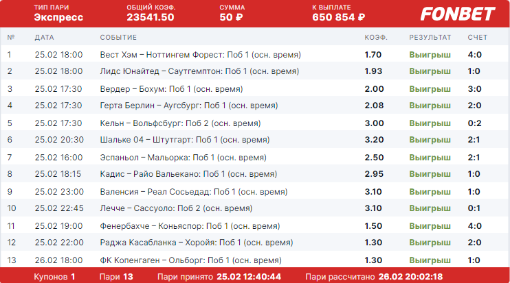    "Фонбет"