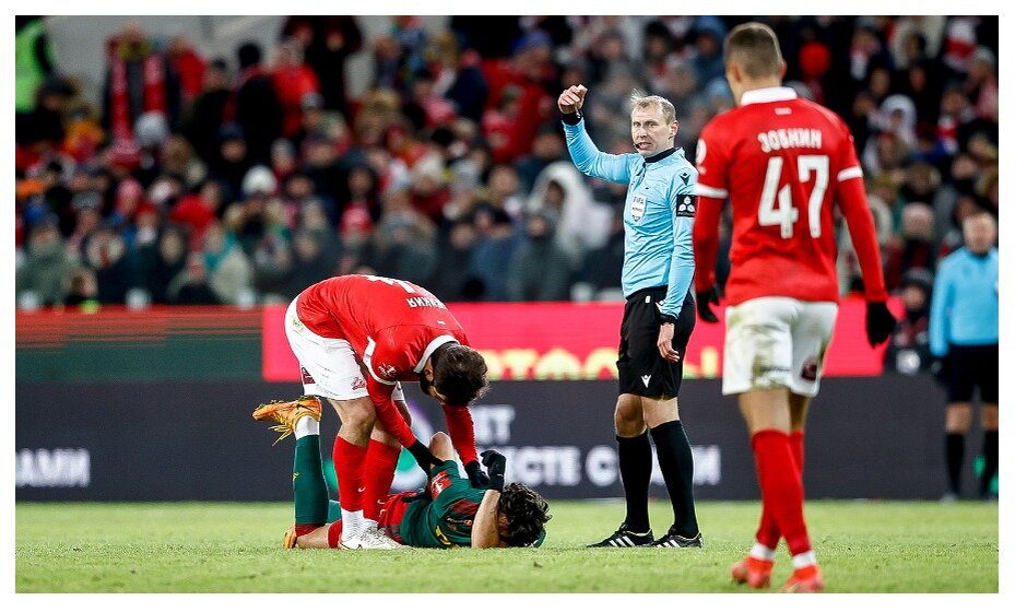    ЭСК РФС рассмотрела спорные эпизоды кубкового матча «Спартак» - «Локомотив». Фото: РФС