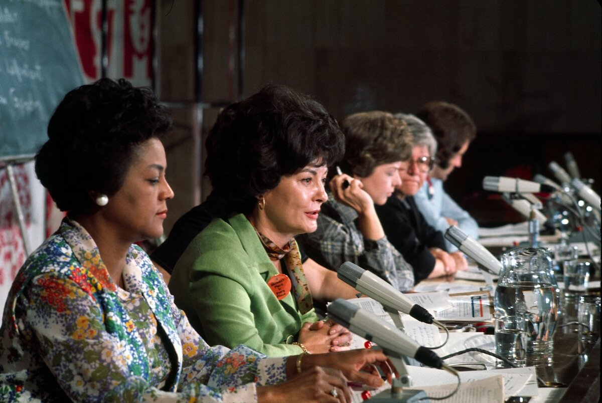 Международная конференция по проблемам женщин 1975 год. Мехико