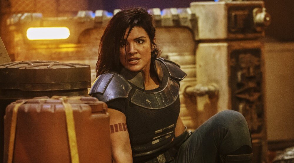     Кадр из 1 сезона сериала «Мандалорец» (2019)