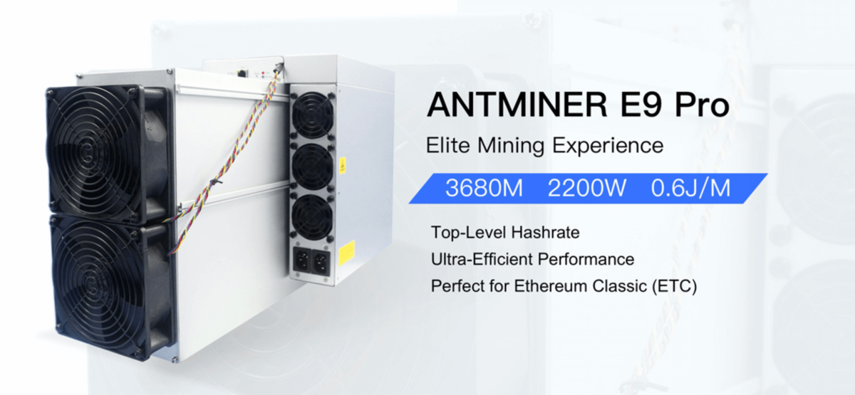    Особенности Antminer E9 Pro от Bitmain
