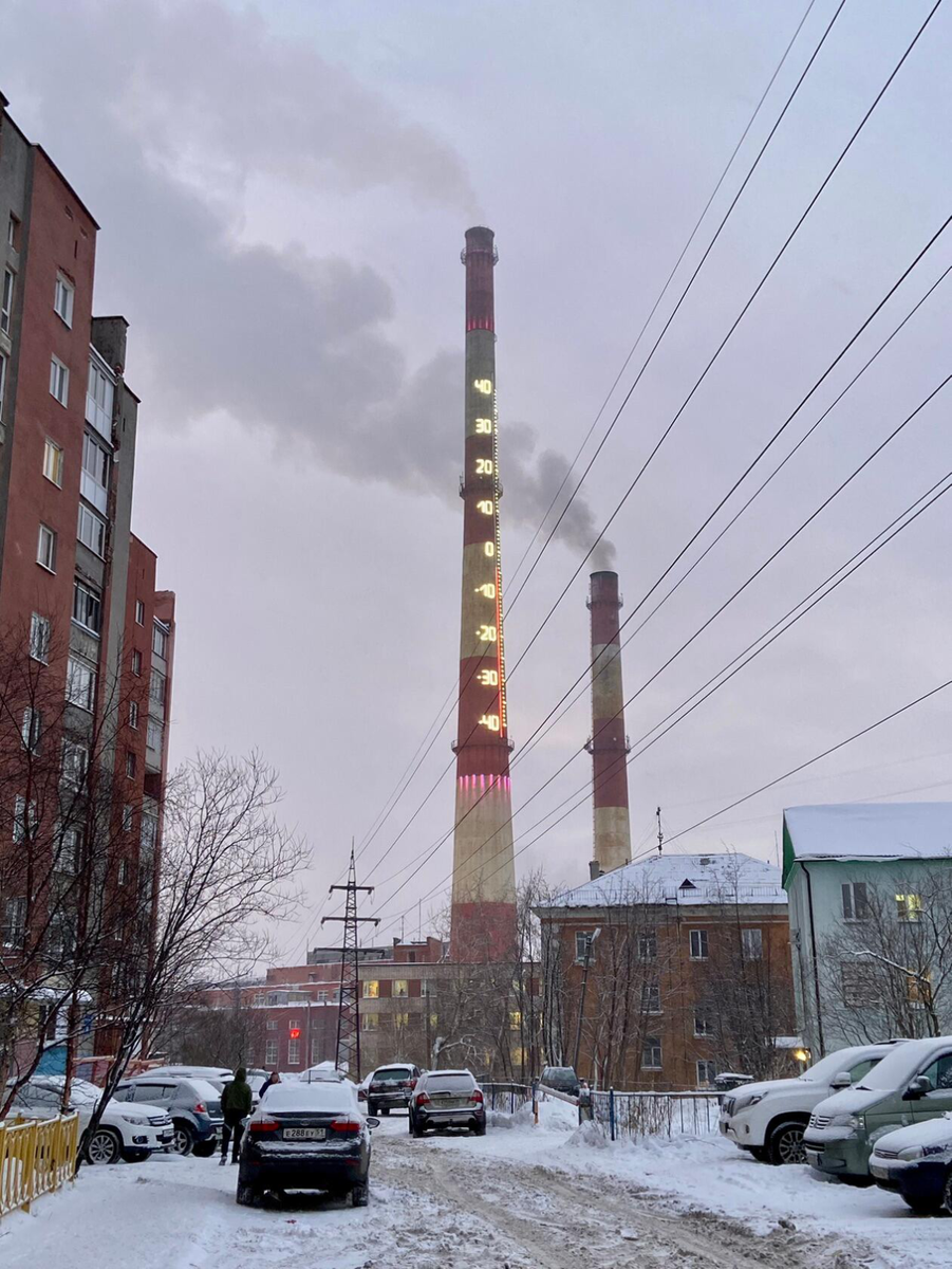 65-метровый градусник