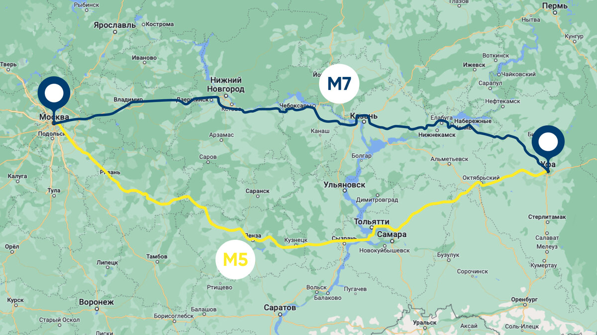 По какой трассе лучше ехать до Уфы? Открываем все секреты |  Монополия.Бизнес | Дзен
