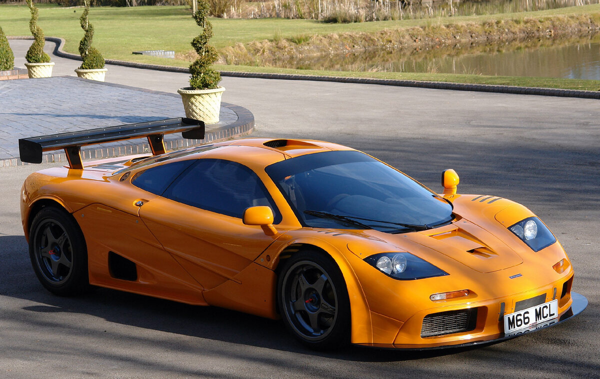 MCLAREN f1 GTR Longtail Orange