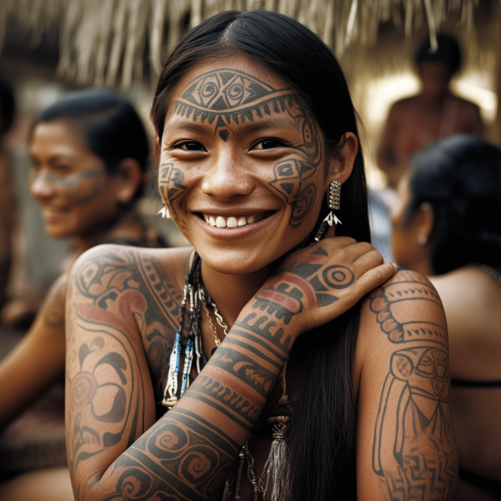 Татуировки Майя: особенности и семантика