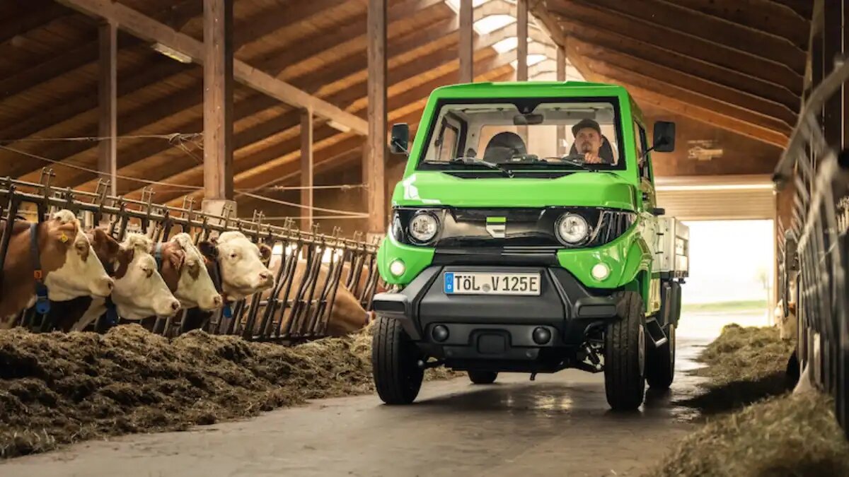Фото: agrartechnik.ch (авторские права: CHRISTIAN JARAMILLO VARGAS) Новый компактный полноприводный электротранспортер aCar для отрасли АПК