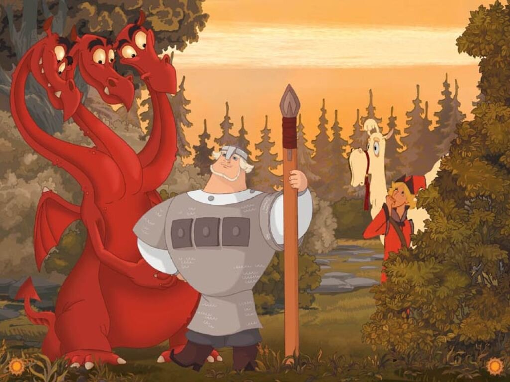 Добрыня Никитич и Змей Горыныч. 2006г