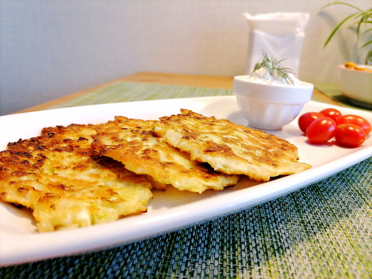 Дранички с ветчиной, сыром и зеленью. Объедение! Вкуснейшая простота Дзен