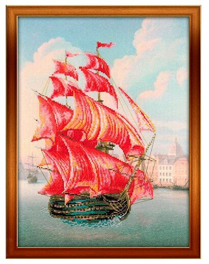 РТ-0017 Набор для вышивания Риолис 'Алые паруса', 30*40 см