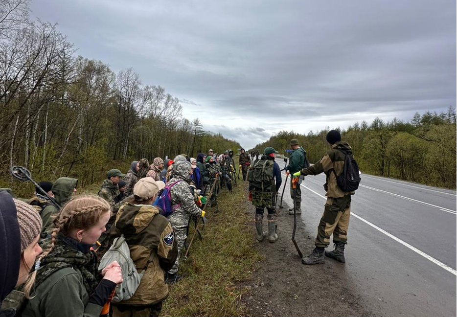 Дорога на раскопки. Фото: Ангелина Пустовалова