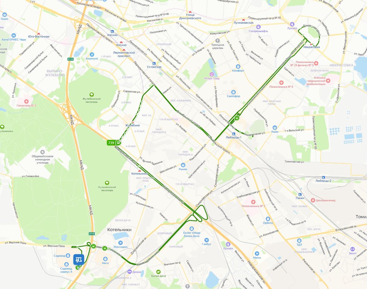 Карта точек садовода. Садовод рынок маршрут на машине. Кварталы Выхино на карте. 1 Квартал люберецких полей.