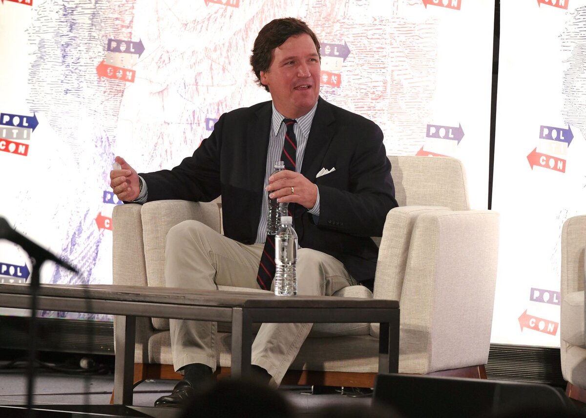    Журналист Такер Карлсон Global Look Press/Billy Bennight/The Photo Access