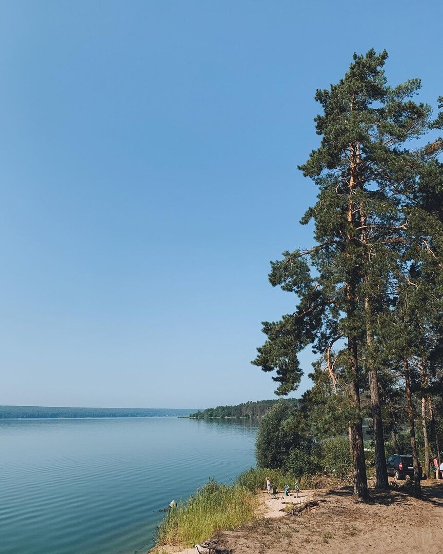 Сурское водохранилище.