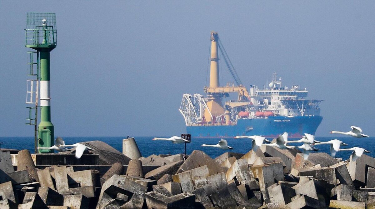 Германия: строительство газопровода "Северный поток 2". Фото из Гугл картинки