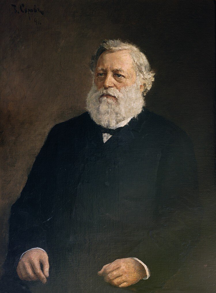    «Портрет Тимофея Морозова» художника Валентина Серова, 1891 год
