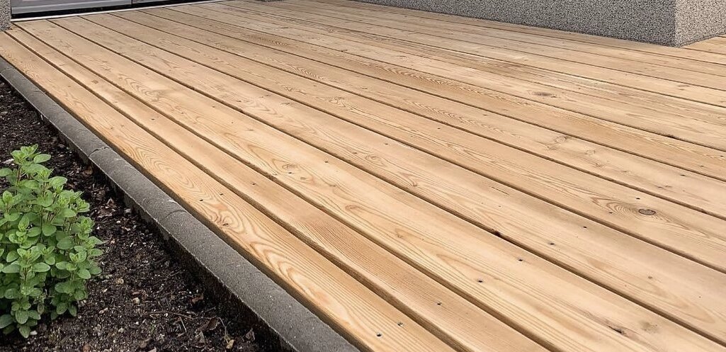 Терраса из лиственницы  Тимбер Эксперт 