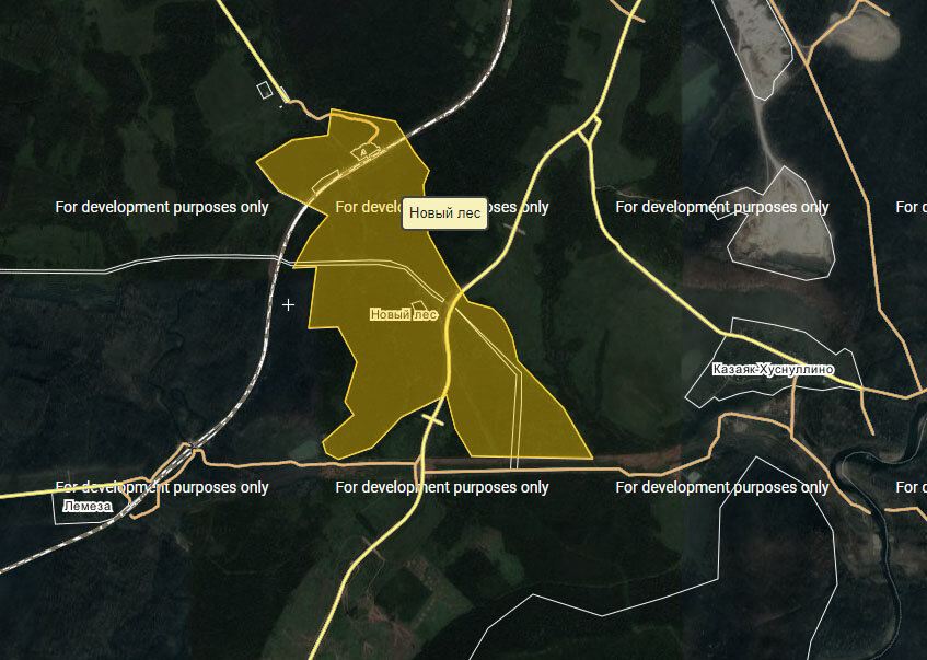 Новый Лес - полностью восстановившийся участок леса после катастрофы. 