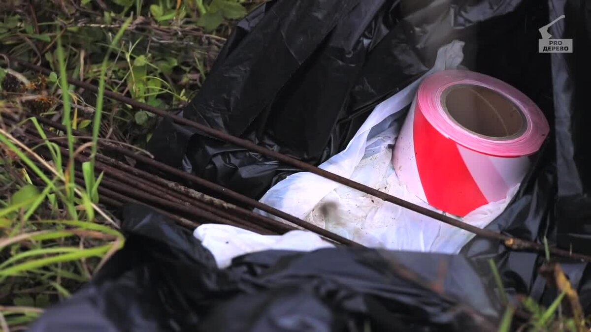 Арматура и лента для разметки – то, с чего начинается строительство