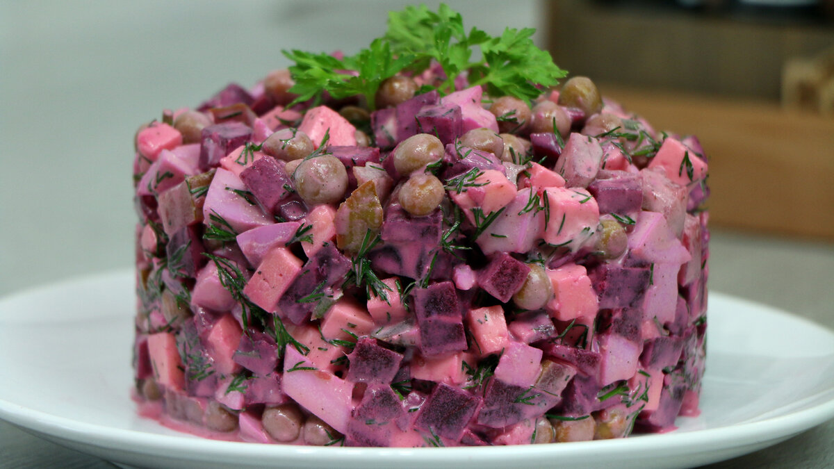 Салат со свеклой