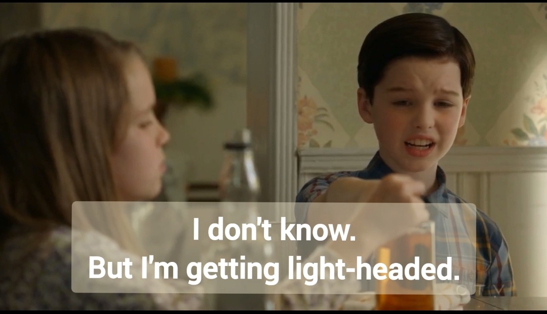 GET LIGHT-HEADED 