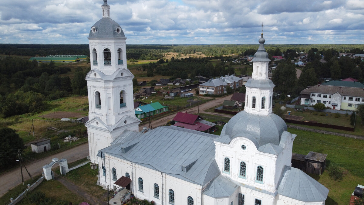 Кировская область Оричевский район село Коршик, фото с высоты птичьего  полета | У истока | Дзен